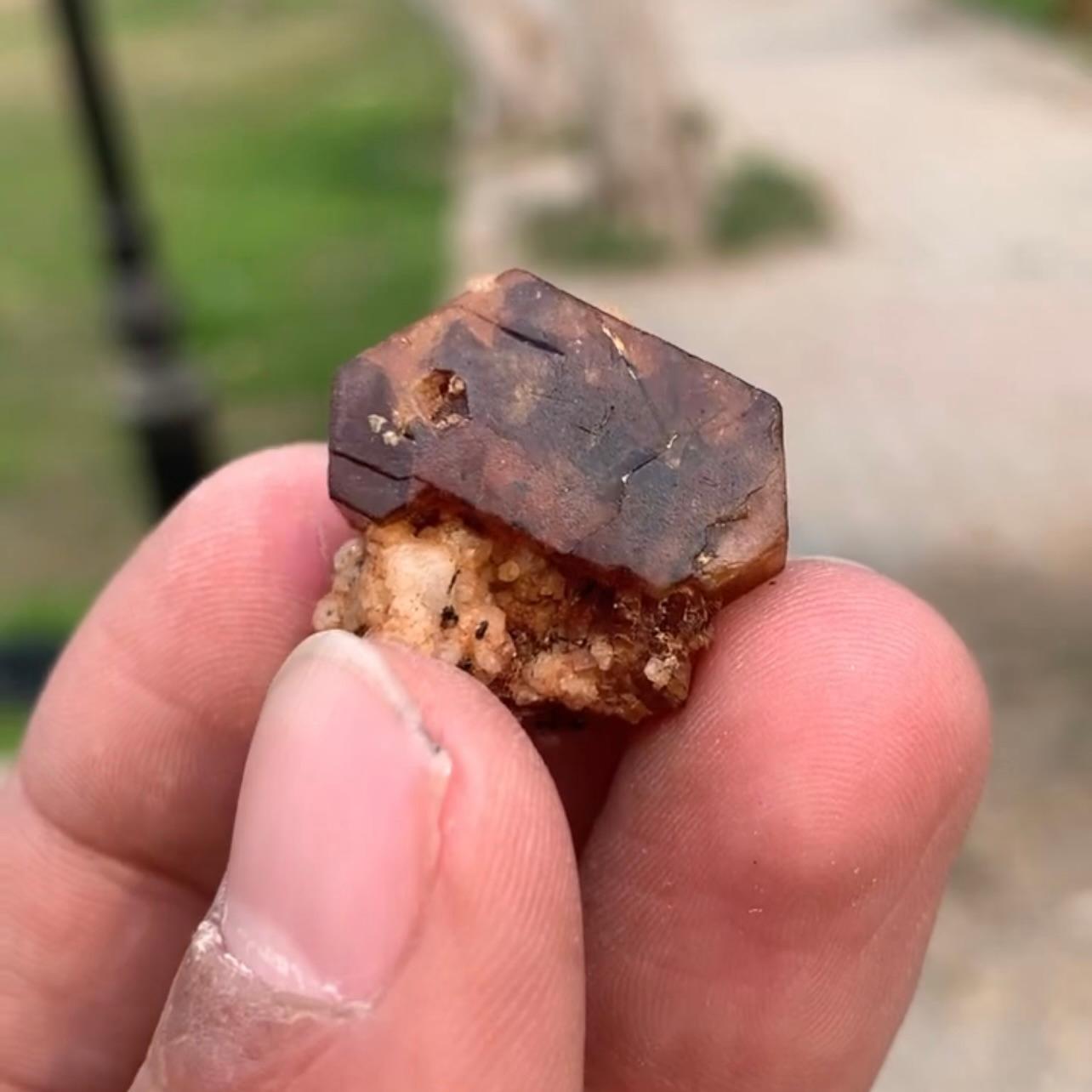 Raro e impressionante cristallo di bastnasite tabulare su Matrix dal Pakistan In condizioni buone in vendita a Peshawar, PK