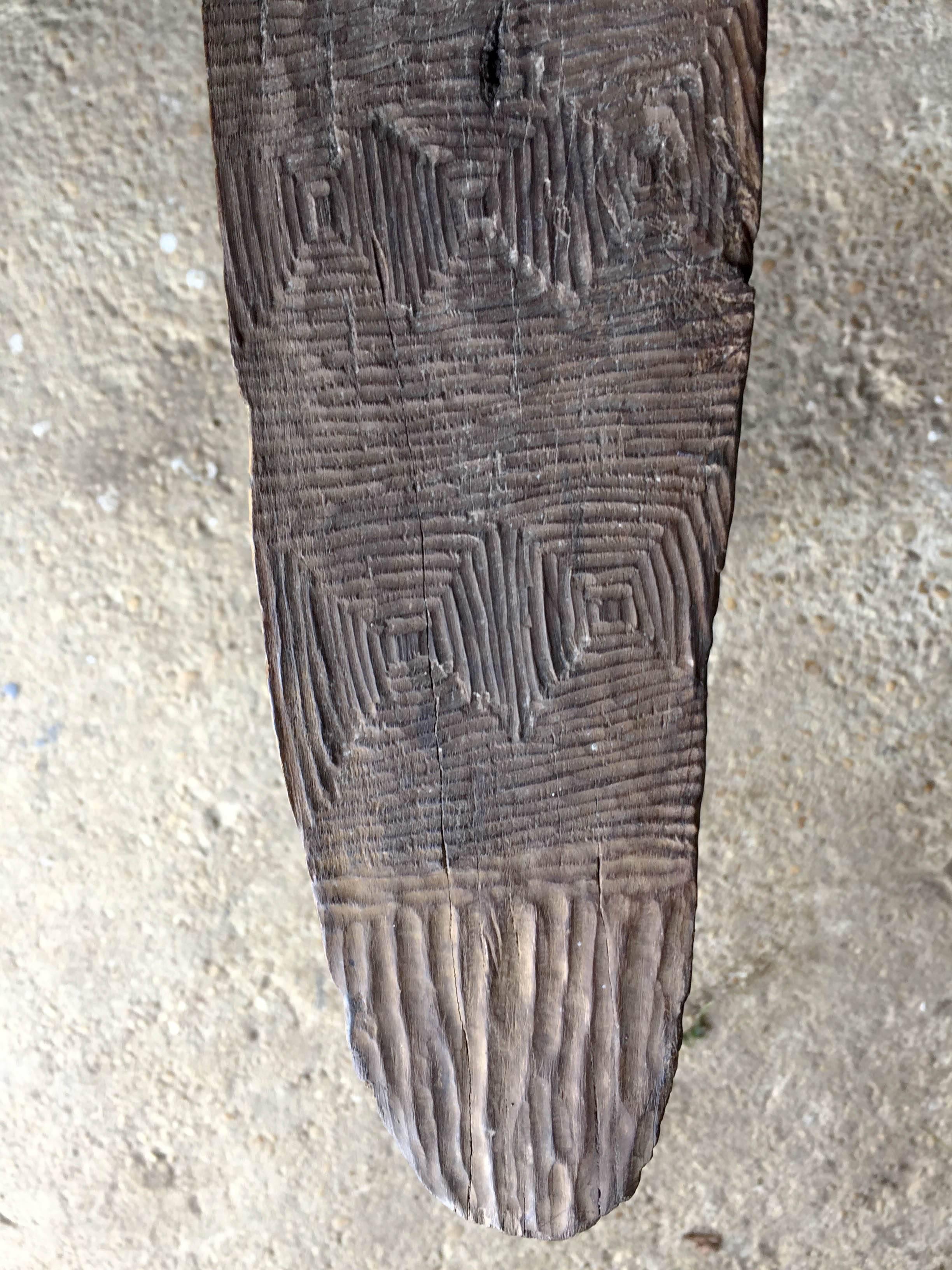 Australian Rare and Large 19th Century Aboriginal Churinga, Australia For Sale