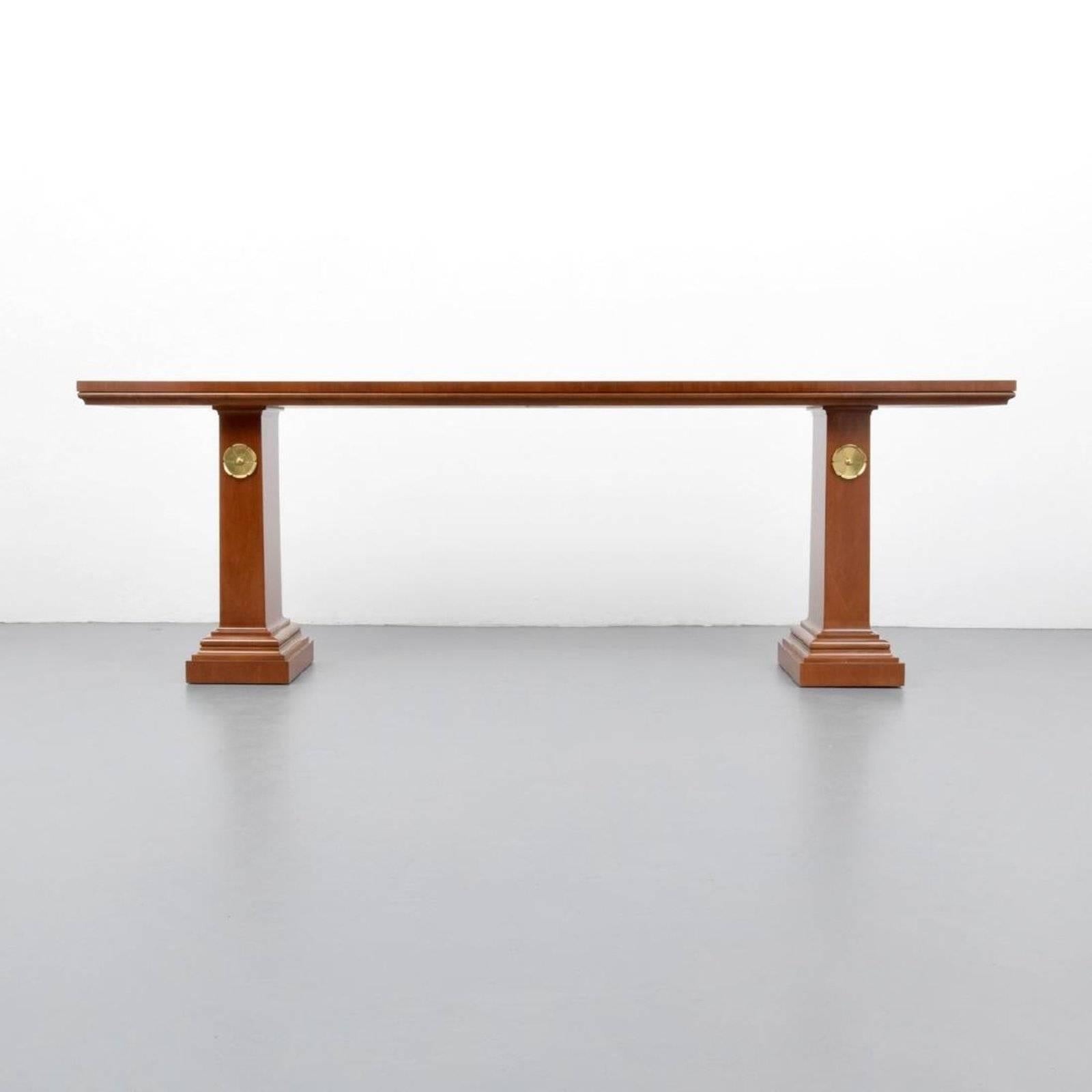 Mid-20th Century Rare and Large T.H. Robsjohn-Gibbings Console Table for Saridis of Athens For Sale
