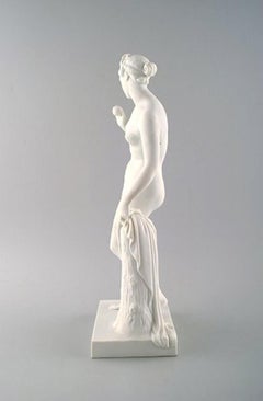 Rare and Large Venus B&G / Bing & Grondahl Biscuit Figure, Nude Female
