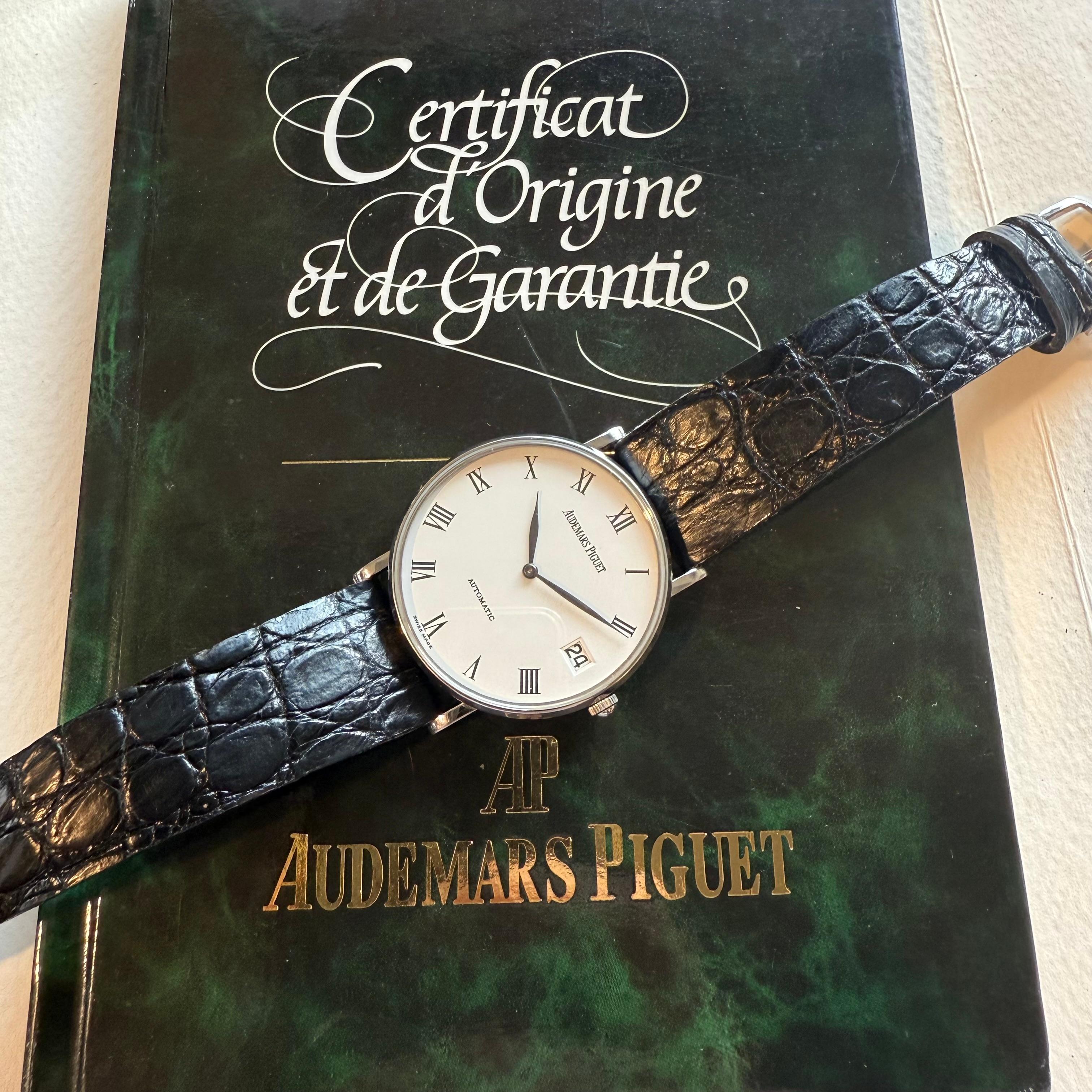 Raro e limitato Audemars Piguet Calatrava 14682ST In condizioni ottime in vendita a Gazzaniga (BG), IT