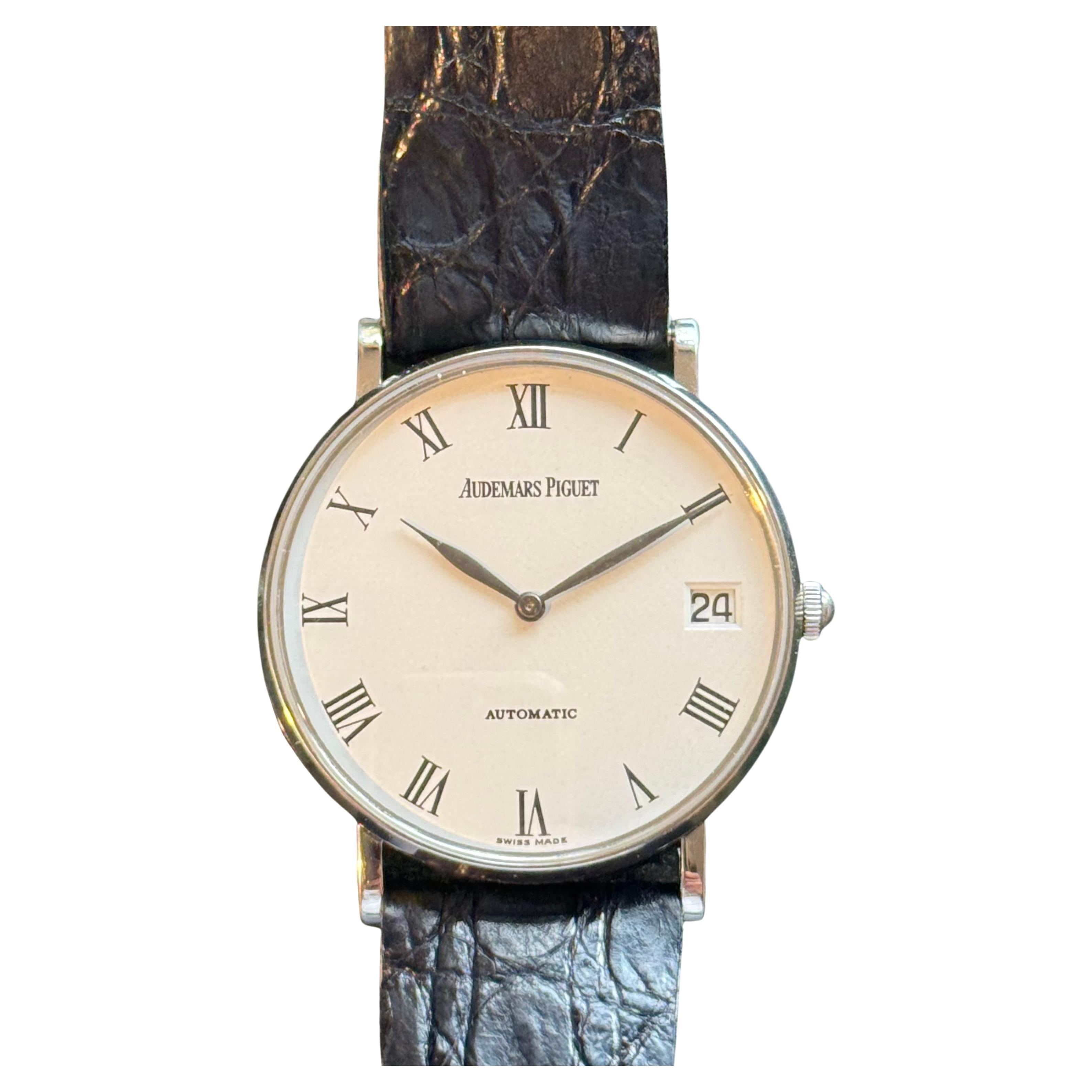 Raro e limitato Audemars Piguet Calatrava 14682ST in vendita