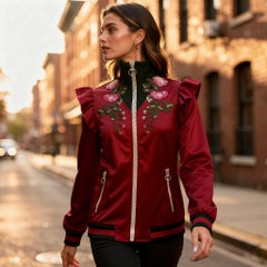 Rare and Limited Gucci Embroidered Jacket IT 40