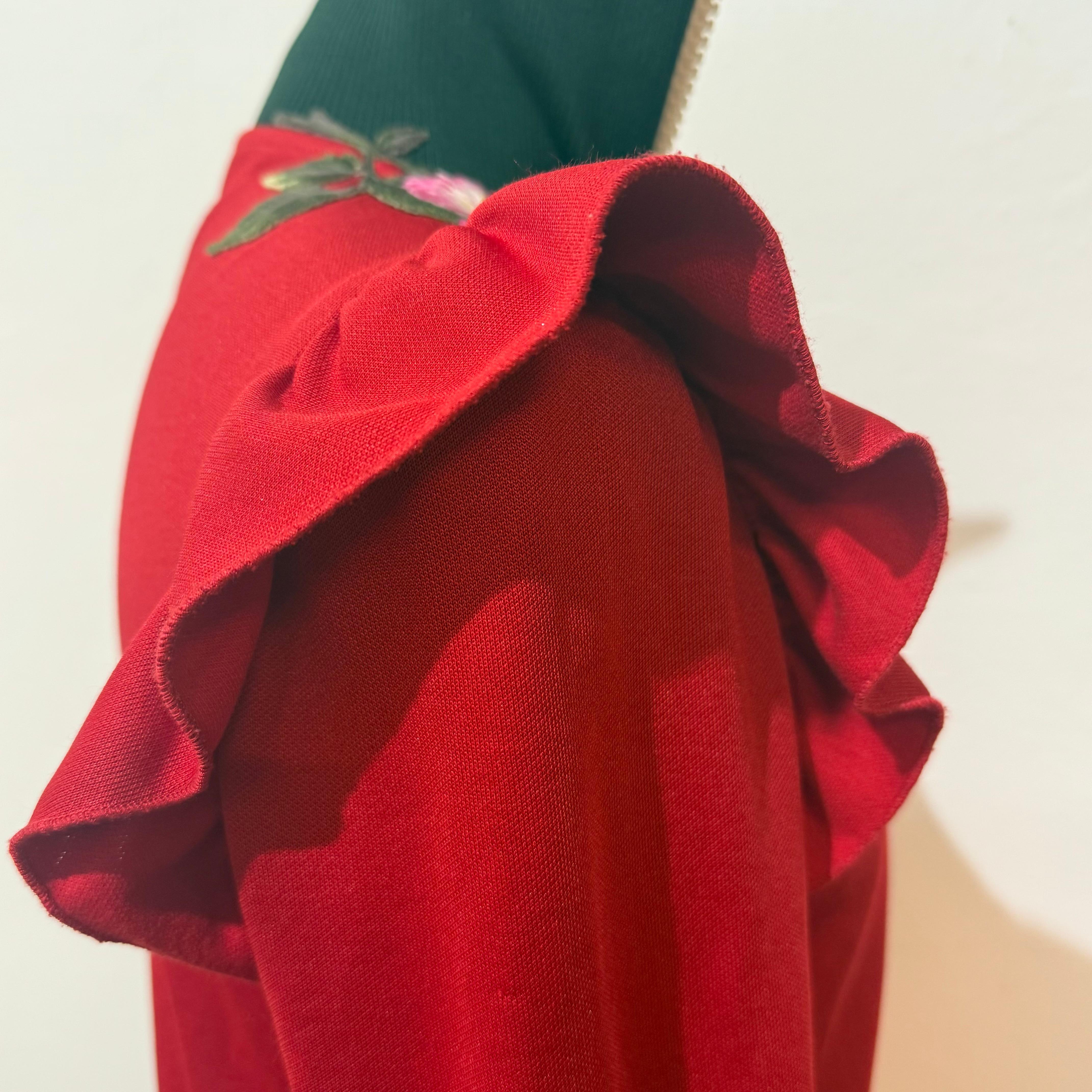 Rara y Limitada Chaqueta Bordada Gucci IT 40 en venta 4