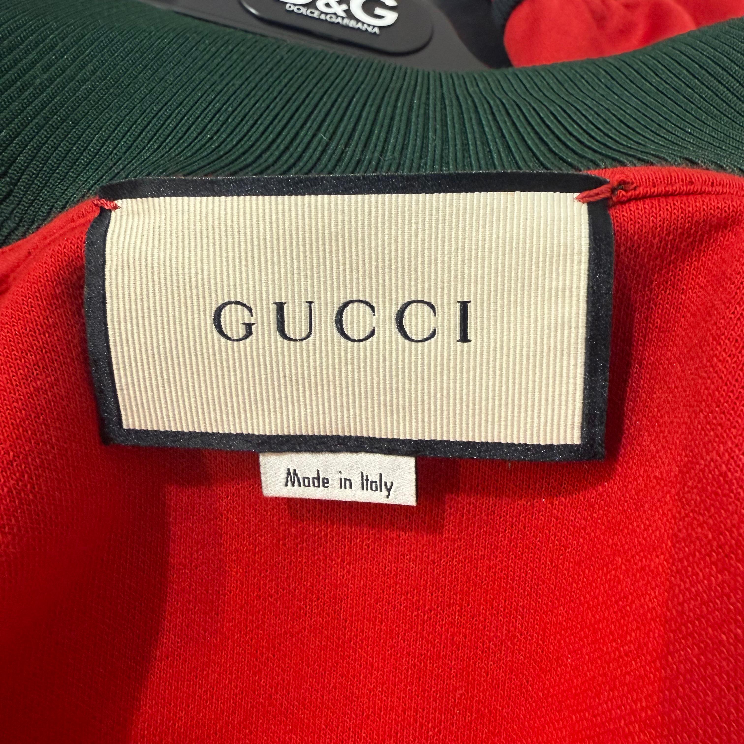 Rara y Limitada Chaqueta Bordada Gucci IT 40 en venta 5
