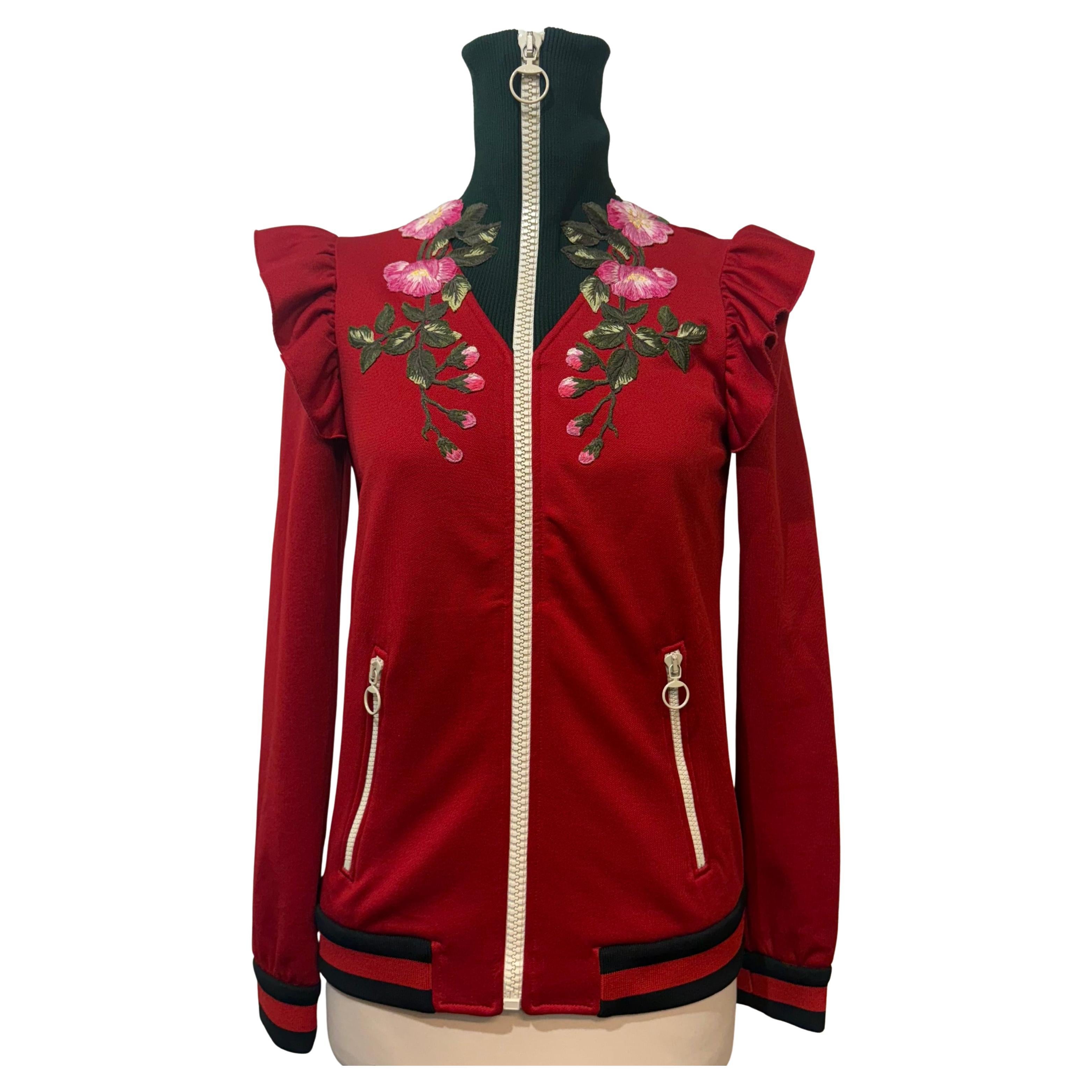 Rare and Limited Gucci Embroidered Jacket IT 40