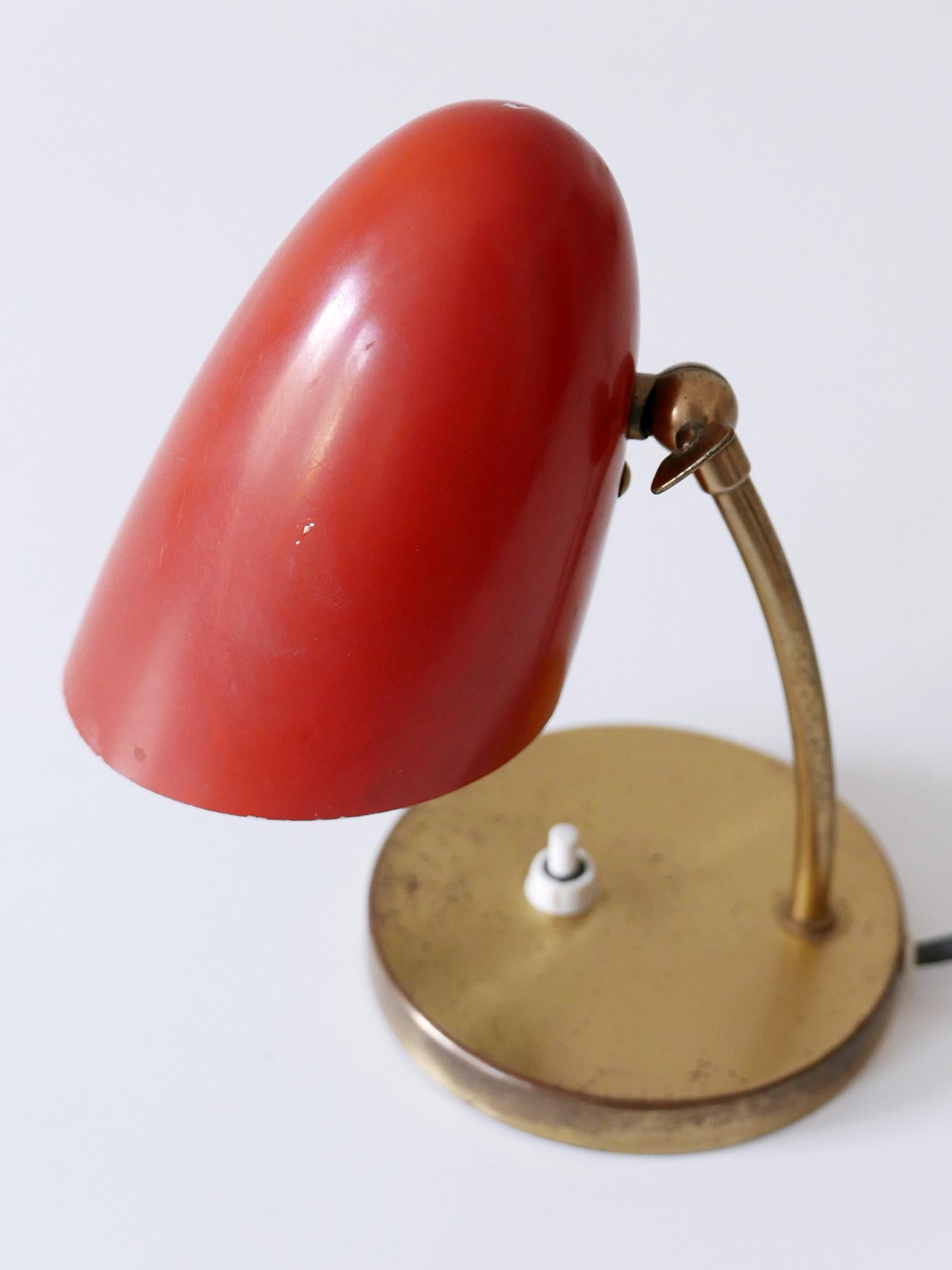 Rare and Lovely Mid-Century Modern Table Lamp Germany 1950s For Sale 1