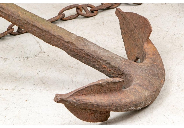 Rare and Massive Antique Maritime Ship's Anchor at 1stDibs antique