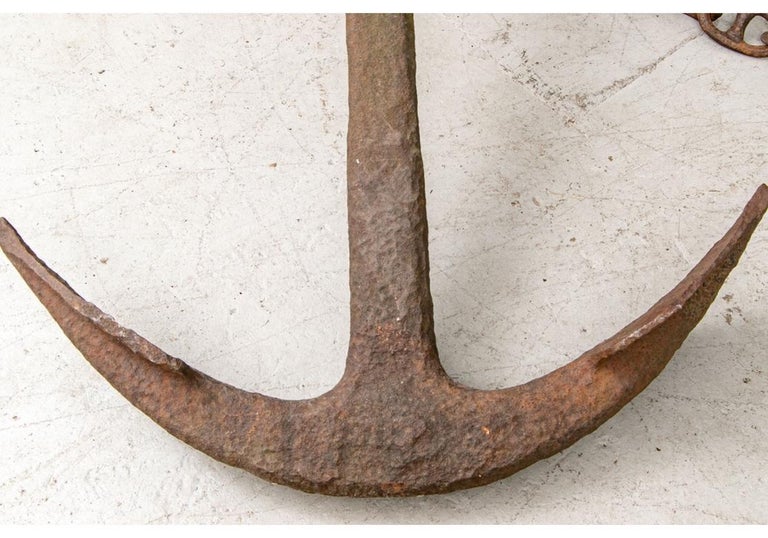 Rare and Massive Antique Maritime Ship's Anchor at 1stDibs antique