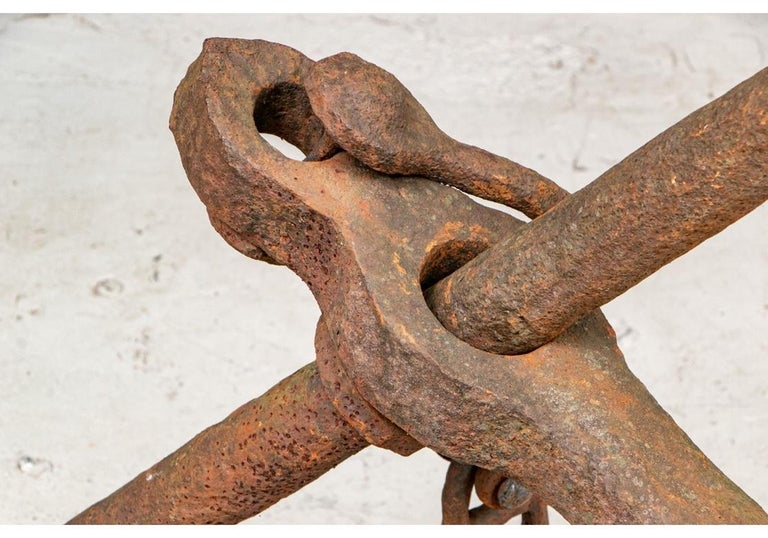 Rare and Massive Antique Maritime Ship's Anchor at 1stDibs antique
