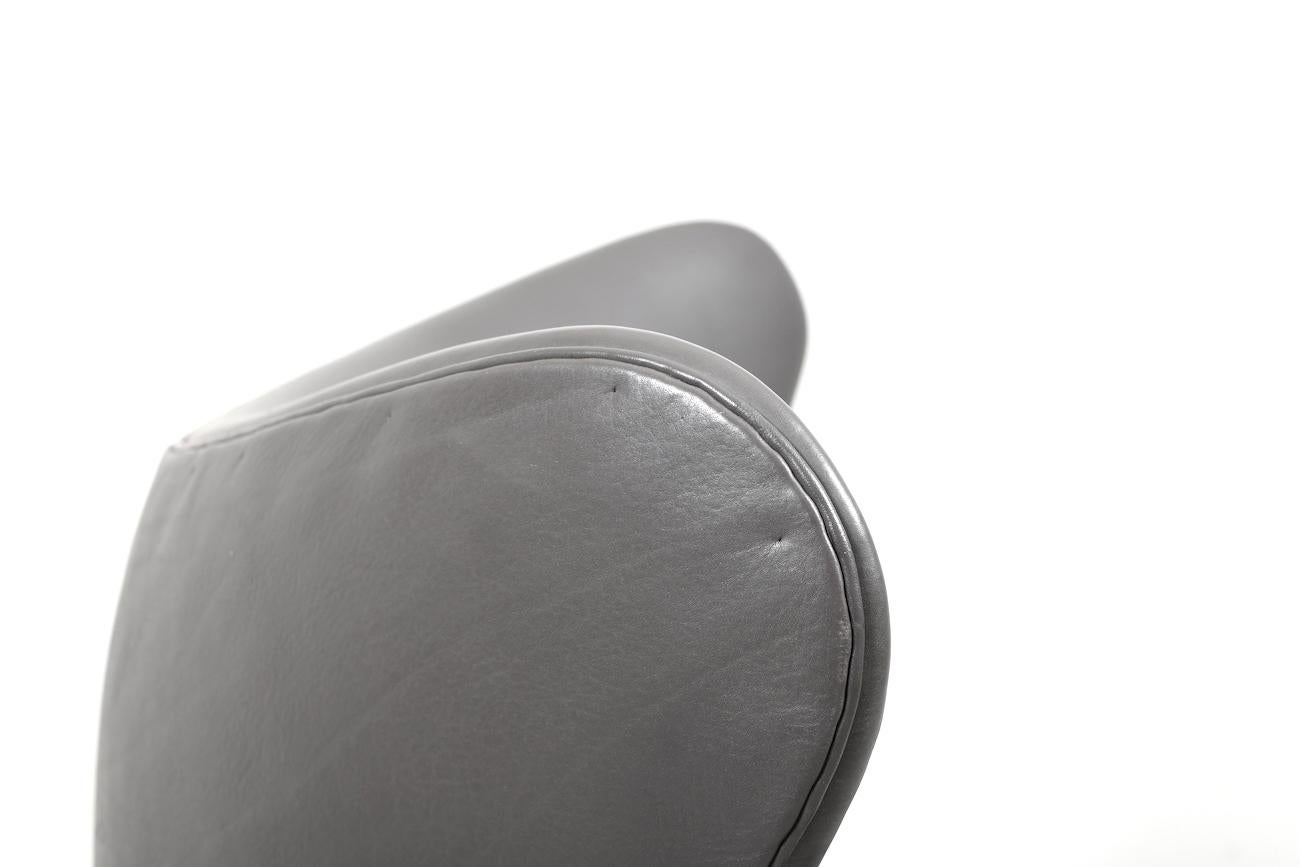 Rara y antigua edición de la Silla Egg de Arne Jacobsen / Silla reclinable en venta 4