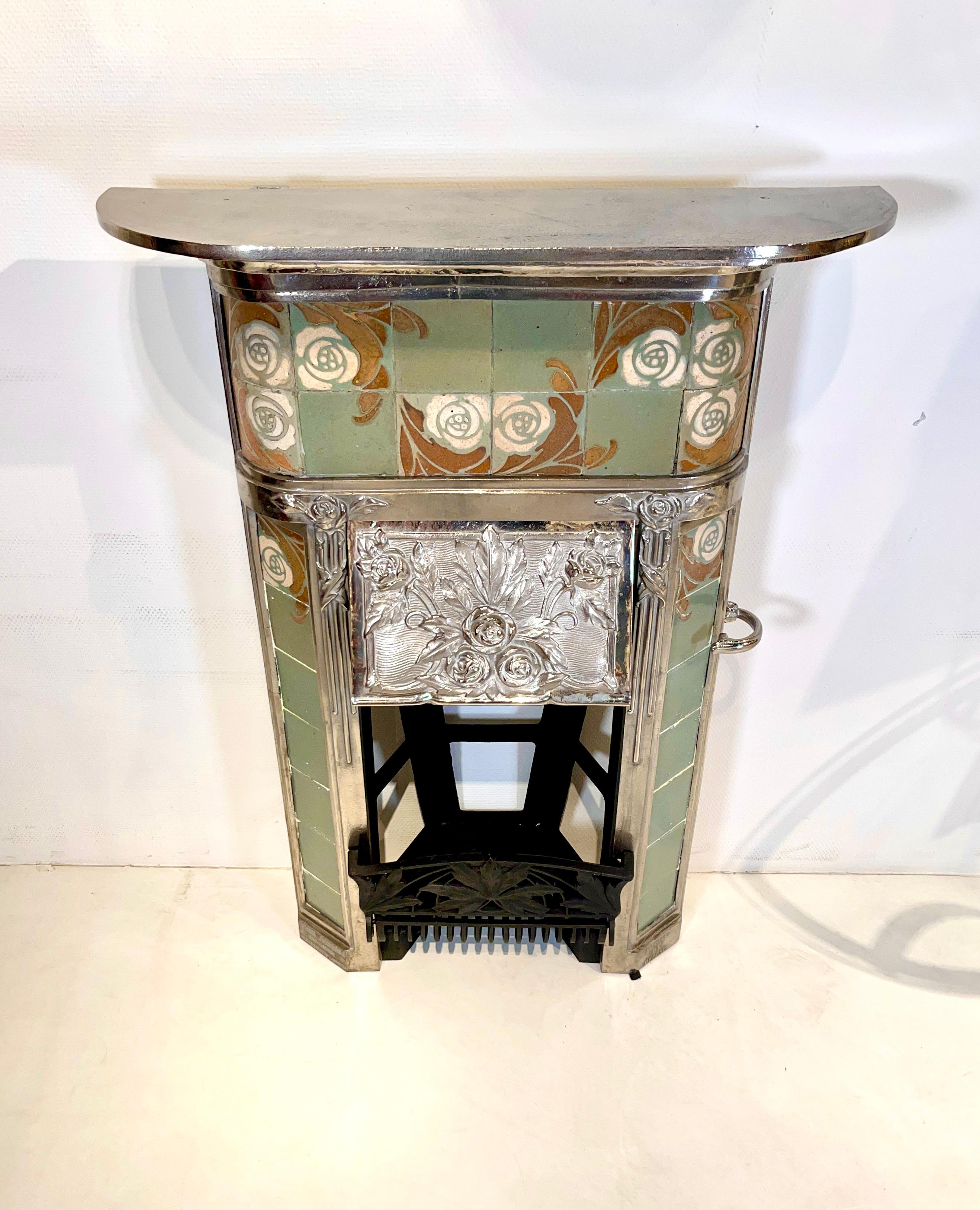 Art Deco Rare and Original Fireplaces by Sue et Mare For Sale