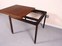 Rare and Outstanding Harvey Probber Games Table and Scissor Chairs