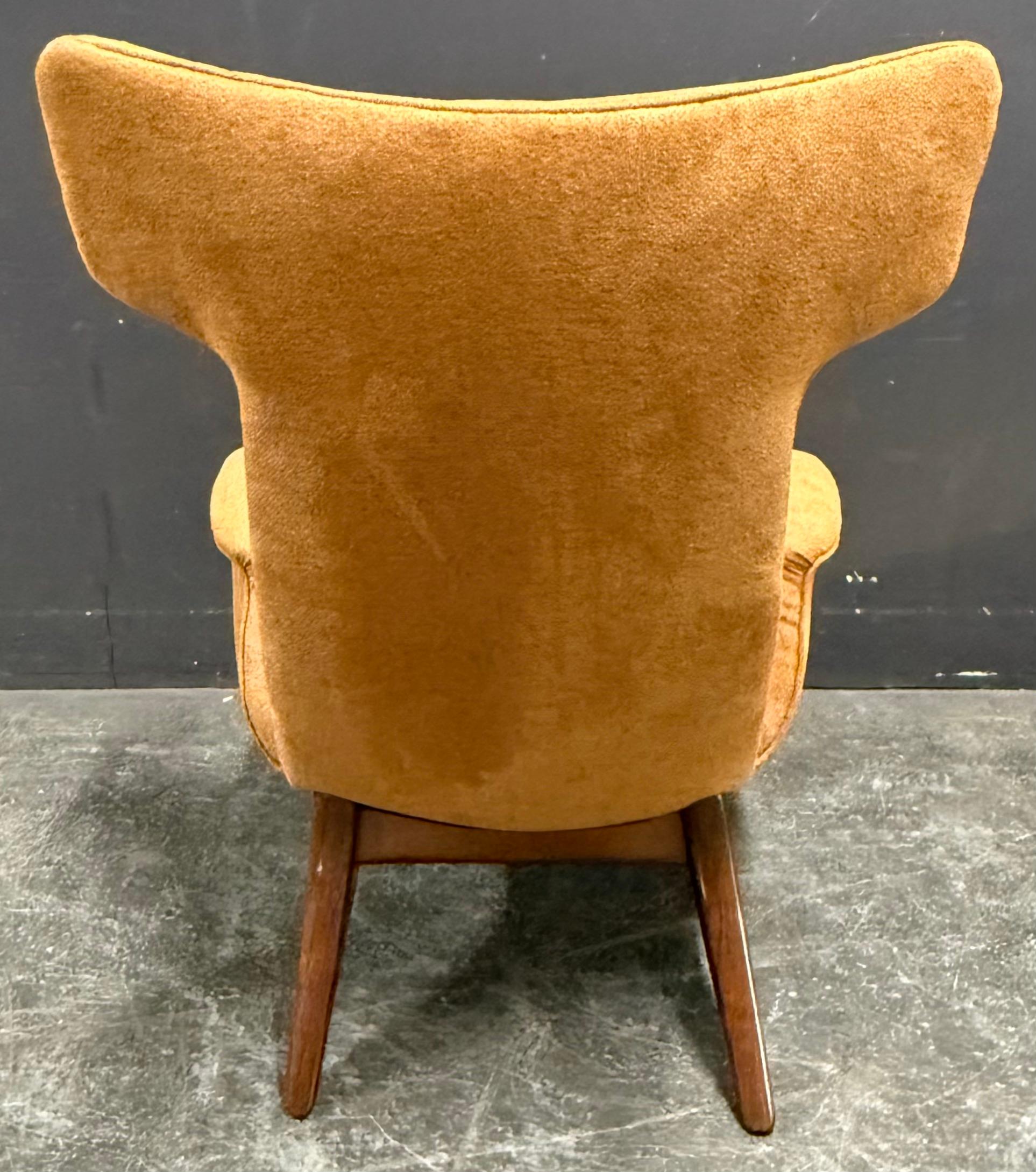 Rare and signed Ondine lounge chair by vladimir kagan 6