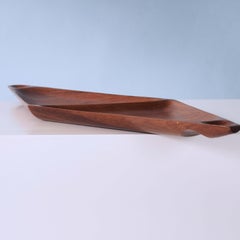 Rare and Solid Teak Tray by Sigvard Nilsson at Söwe