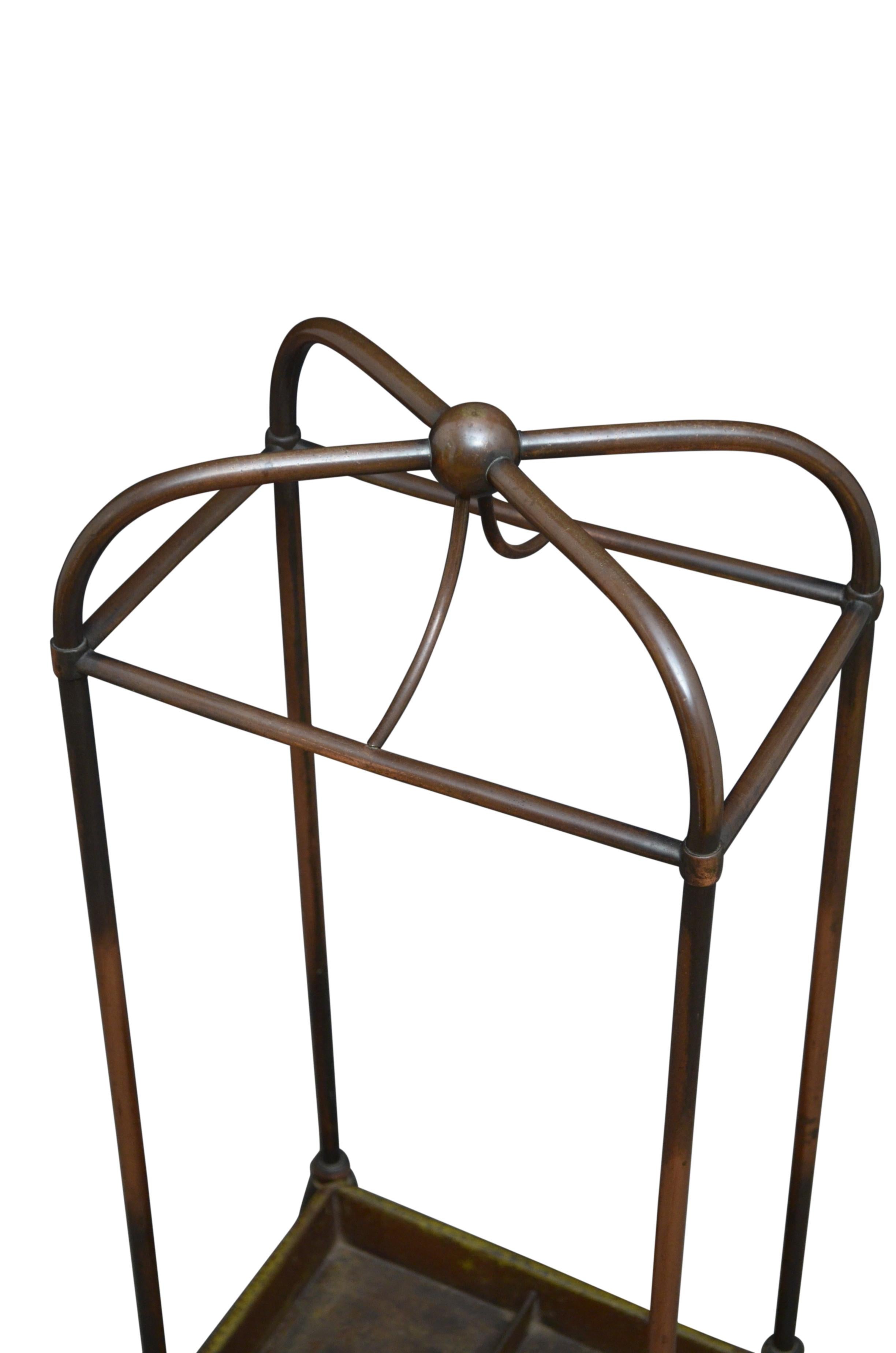 English Rare and Stylish William Tonks And Sons Umbrella Stand For Sale