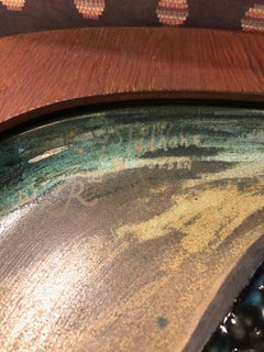 Rare and Unique Ceramic Plaque by Carl-Harry Stålhane for Rörstrand