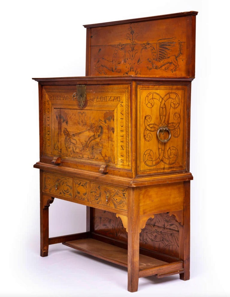 RARE and UNIQUE PORTUGUESE COUNTER 16th Century For Sale at 1stDibs