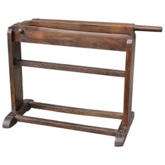 Rare and Unusual 18th Century Flax Break, c. 1680