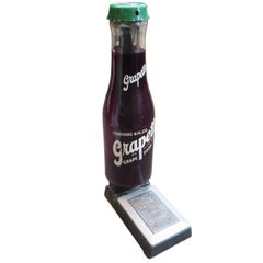 Vintage Rare and Unusual 1950s Grapette Soda Bottle Scale