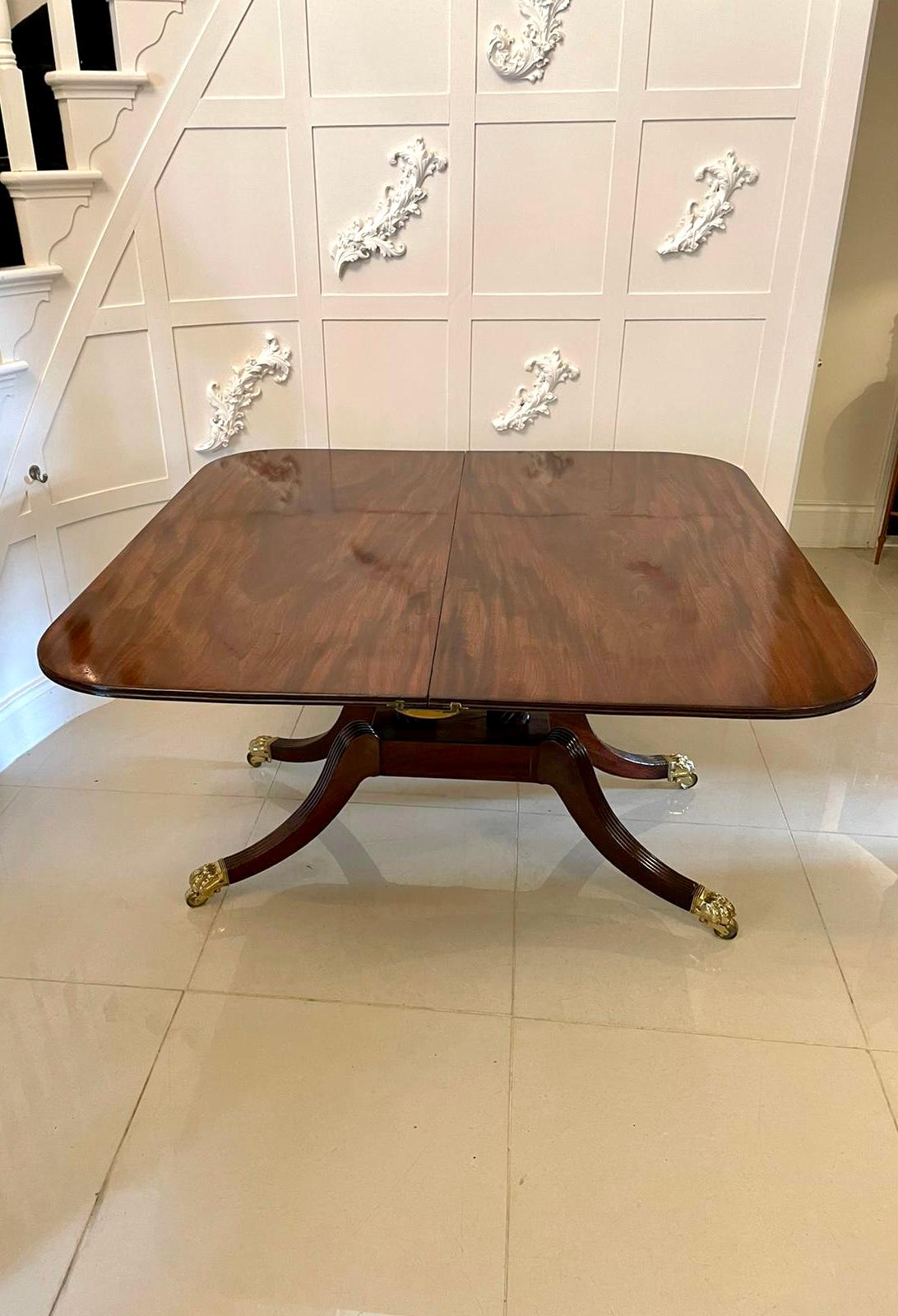 English Rare and Unusual Antique Regency Quality Mahogany Shaped Metamorphic Table For Sale