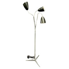 rare and unusual floor lamp by giuseppe ostuni for o-luce