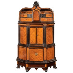 Antique Rare and Unusual Indian Cupboard Made for the Dutch or English Market