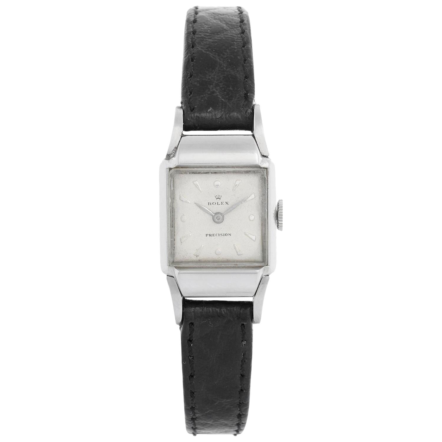 Rolex Vintage Precision Réf. 4309, rare et inhabituelle montre pour femmes en vente