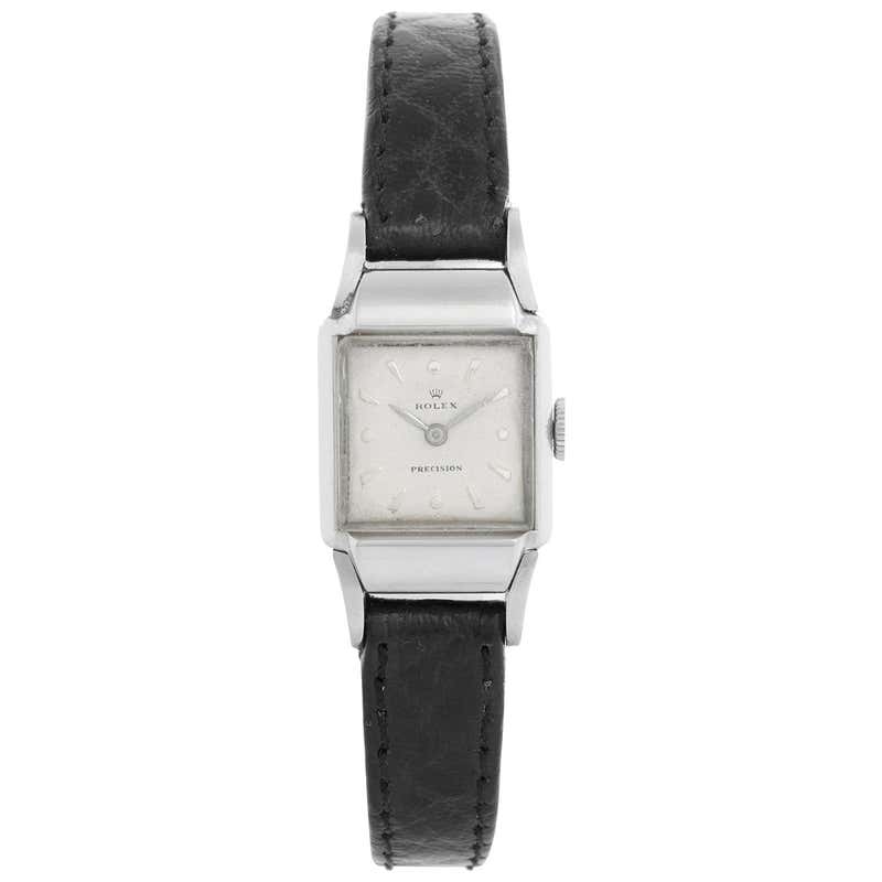 Rolex Oysterdate Precision 6694 Men's Stainless Steel Watch Brown ...
