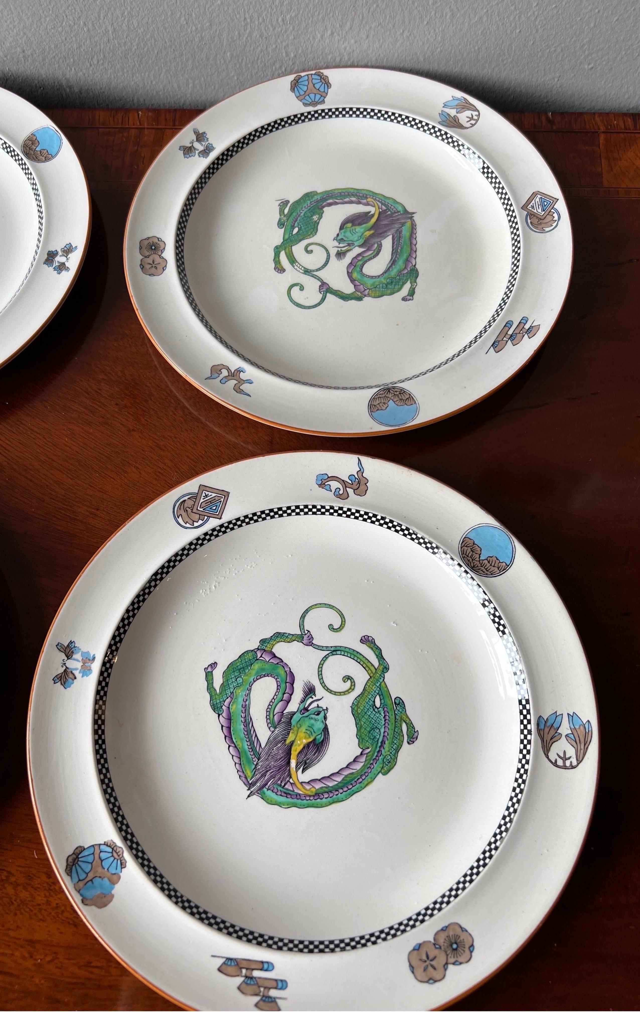 wedgwood dragon plate