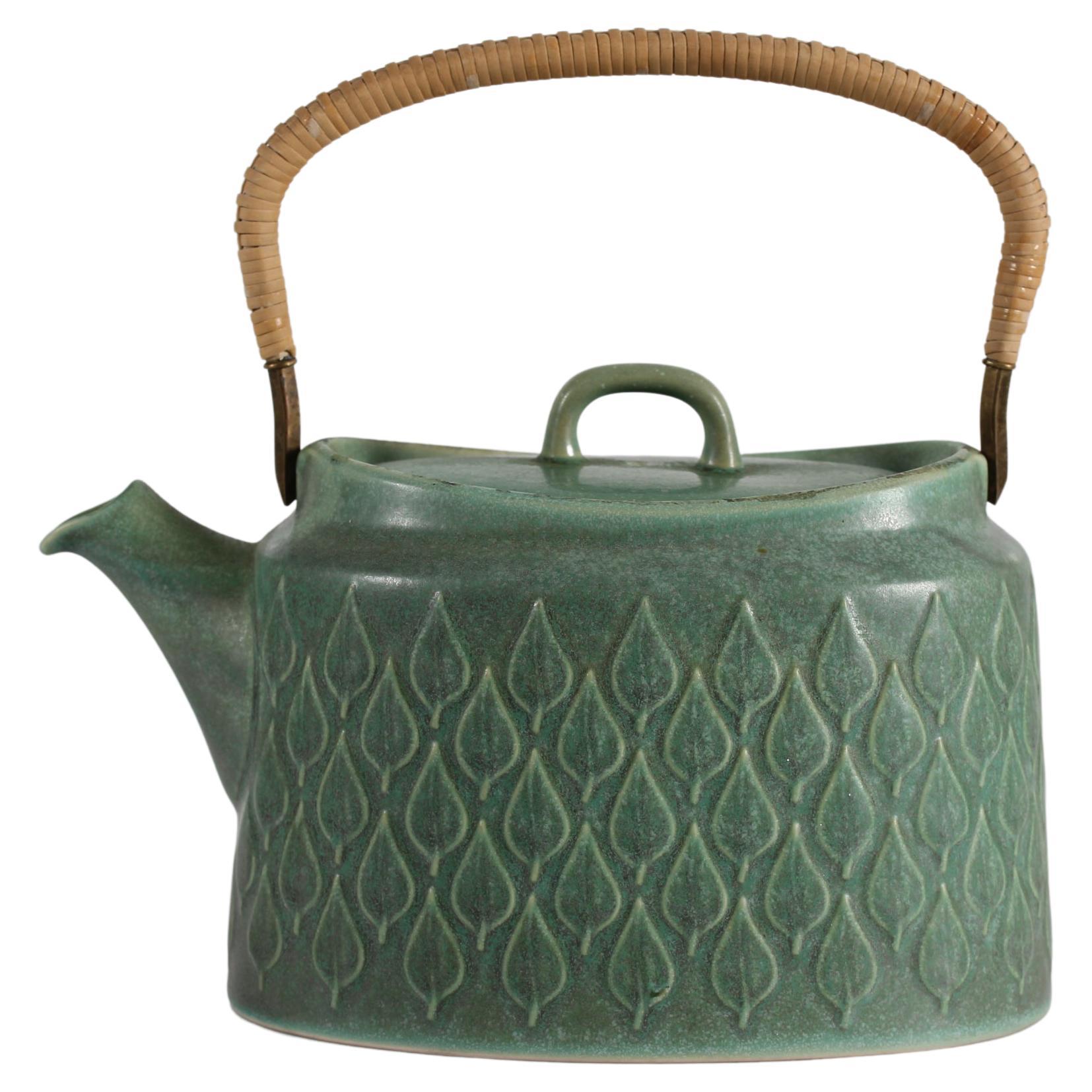 Rare and Very Early Relief Teapot by Danish Jens Harald Quistgaad Ihq, 1960s For Sale