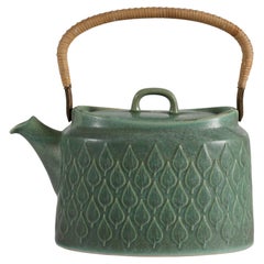 Rare and Very Early Relief Teapot by Danish Jens Harald Quistgaad Ihq, 1960s
