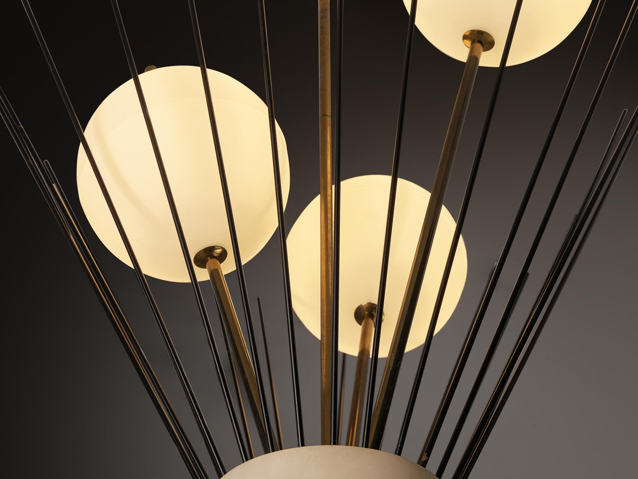 Aluminium Rare lustre Angelo Lelii pour Arredoluce 