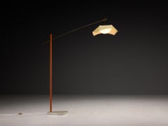 Seltene Angelo Lelii für Arredoluce Stehleuchte