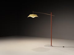 Rare Angelo Lelii for Arredoluce Floor Lamp
