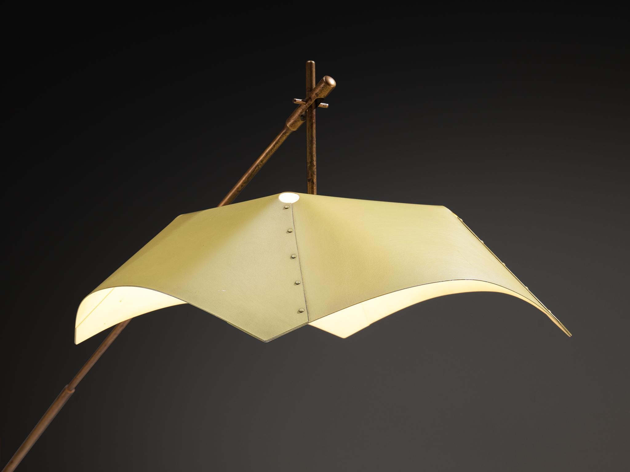 Mid-Century Modern Rare Angelo Lelii for Arredoluce Floor Lamp For Sale
