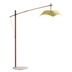 Rare Angelo Lelii for Arredoluce Floor Lamp