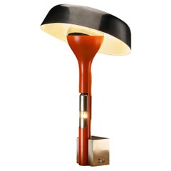 Rare Angelo Lelii for Arredoluce Table Lamp with Dual Light Spots