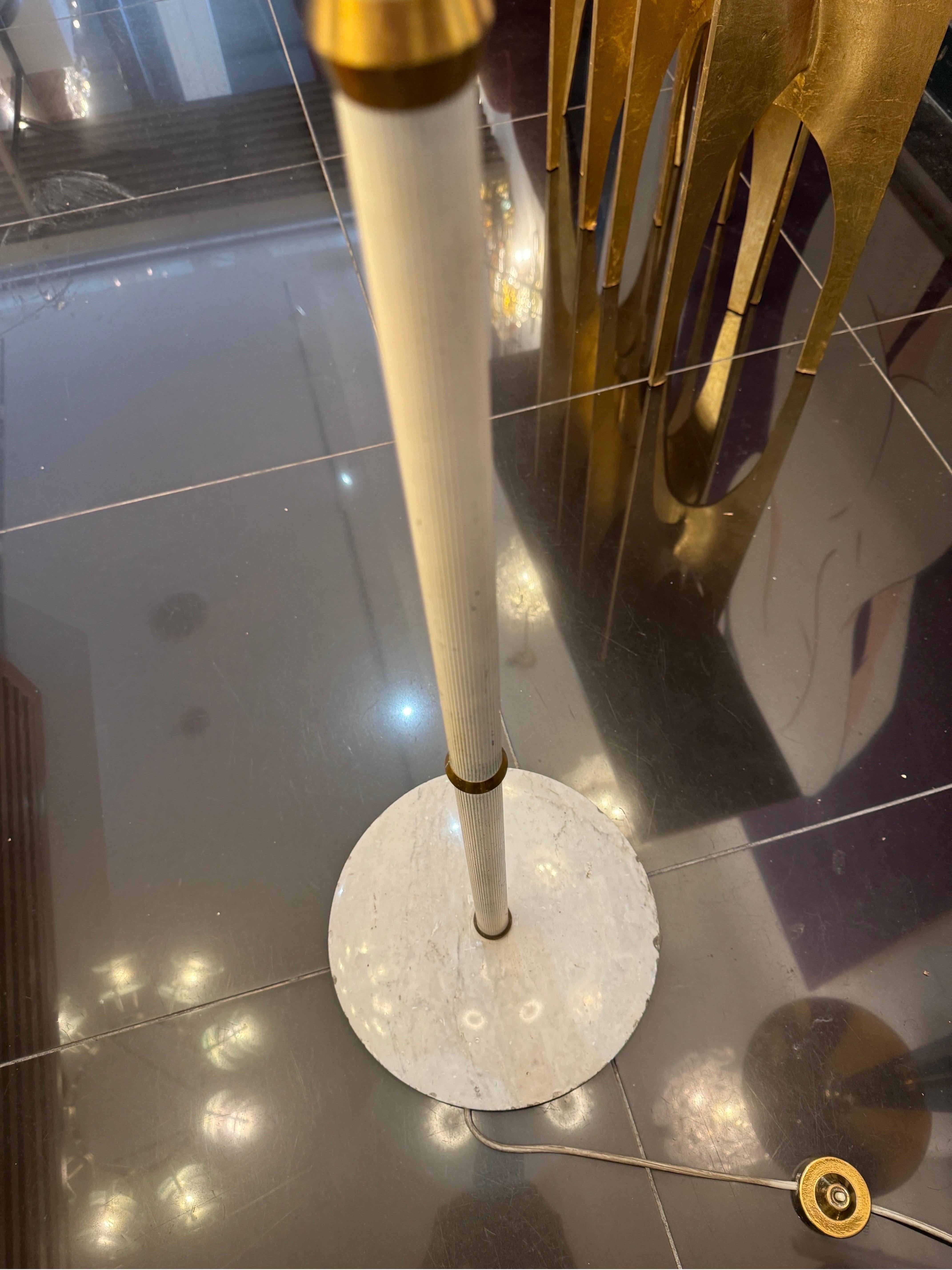 Brass Rare Angelo Lelli for Arredoluce Monza floor lamp