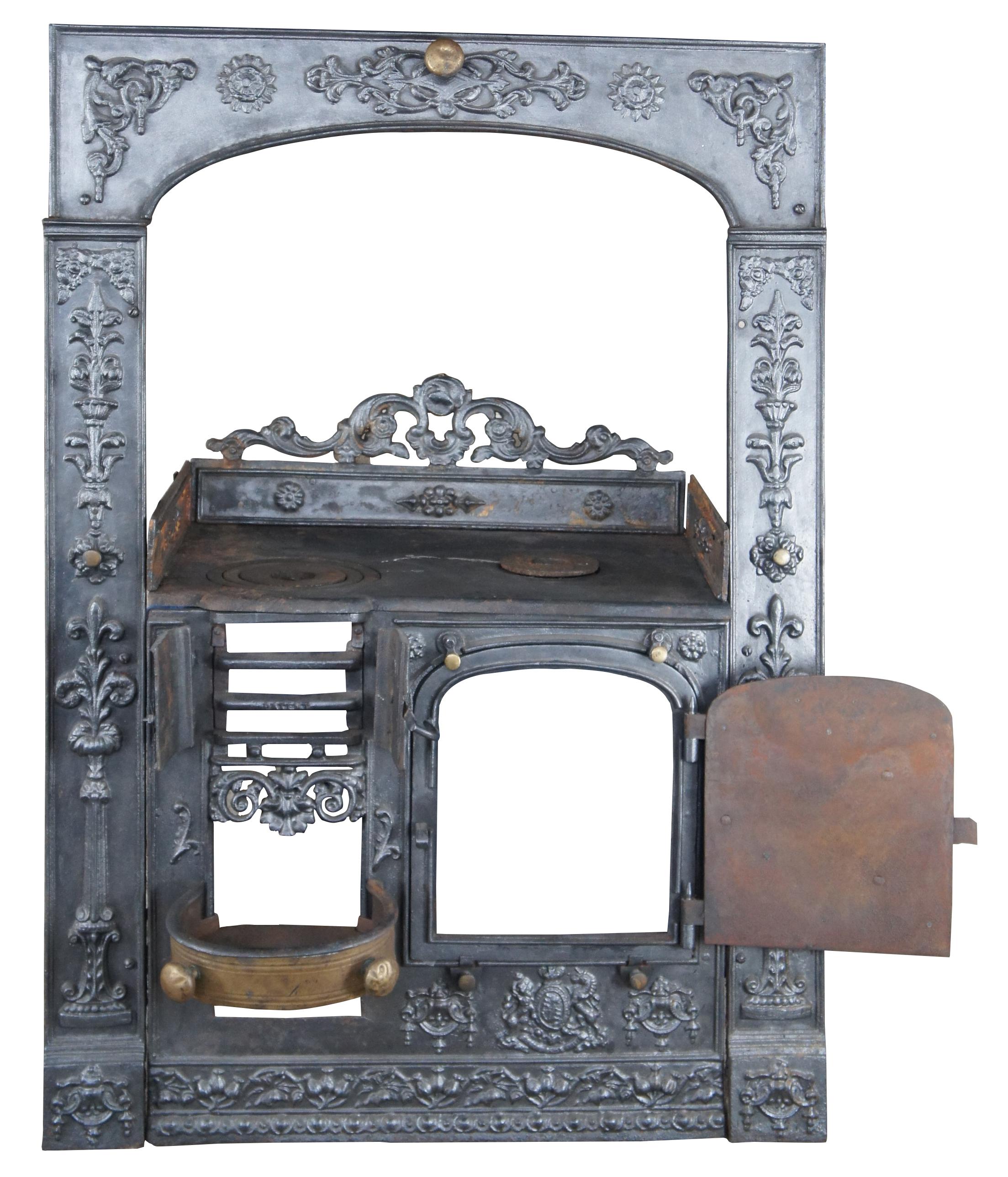 antique cast iron stove