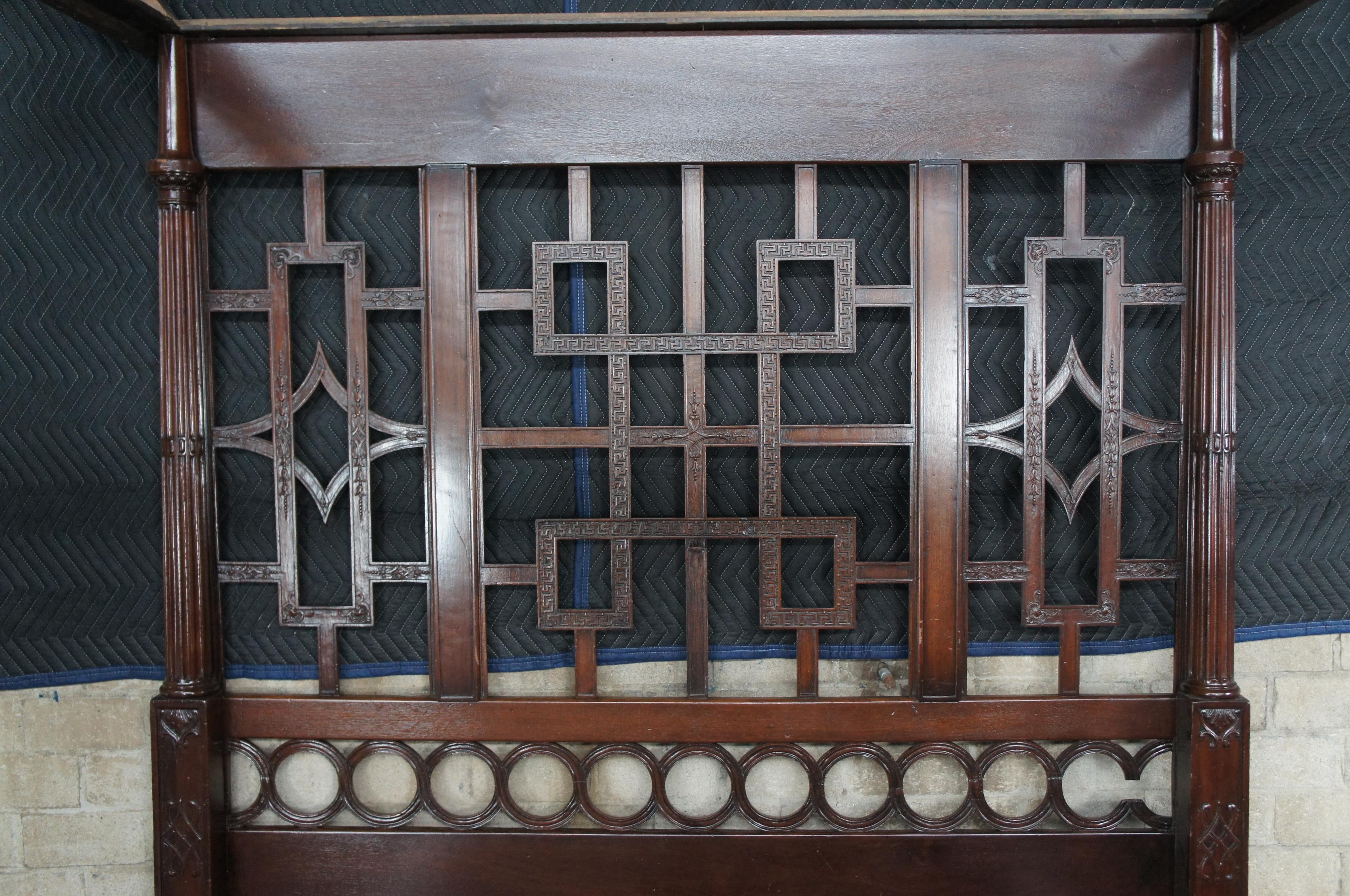 antique chinese bed