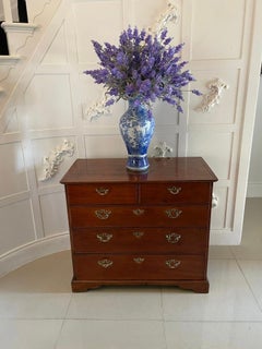 Rare Antique 18th Century George III Solid Satinwood Chest of 5 Drawers