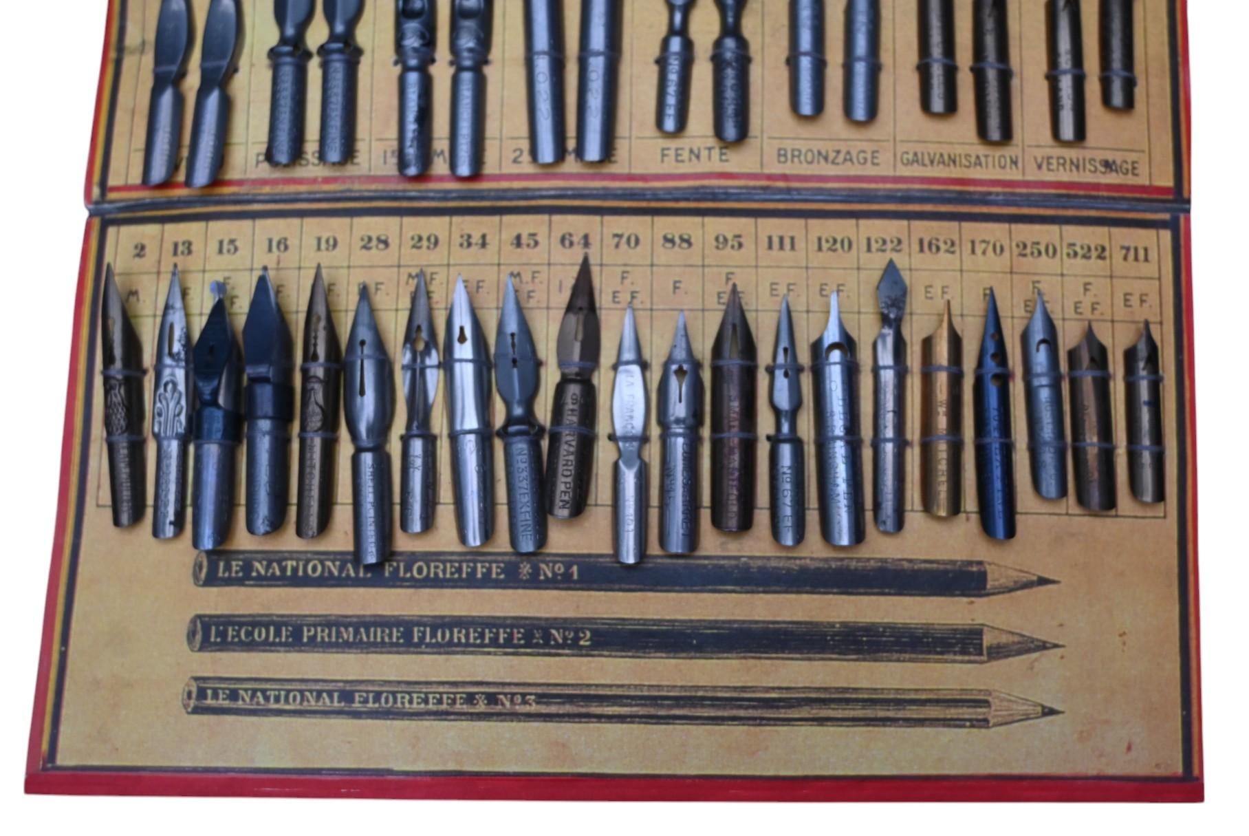 Rare Antique Advertising Display – Belgian Manufacture Of Floreffe – Complete In Good Condition For Sale In Bilzen, BE