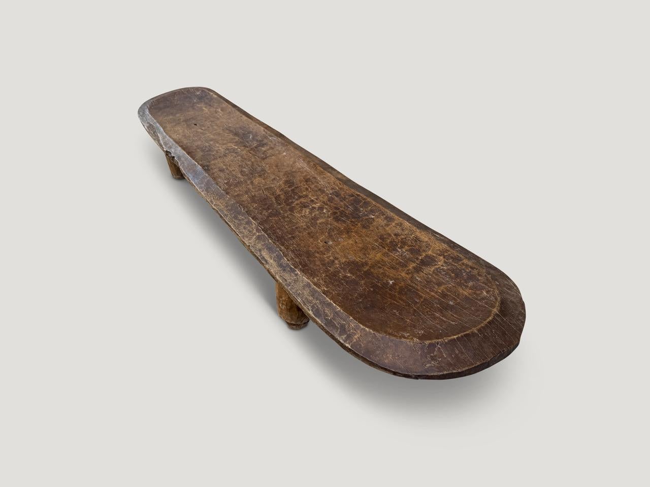 Rare Antique African Senufo Coffee Table or Bench In Good Condition In New York, NY