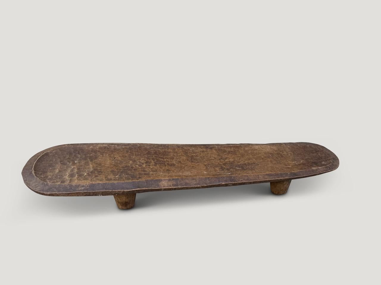 Early 20th Century Rare Antique African Senufo Coffee Table or Bench