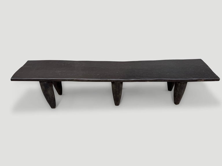 Senufo Coffee Table, ca. 1900, offered by Andrianna Shamaris