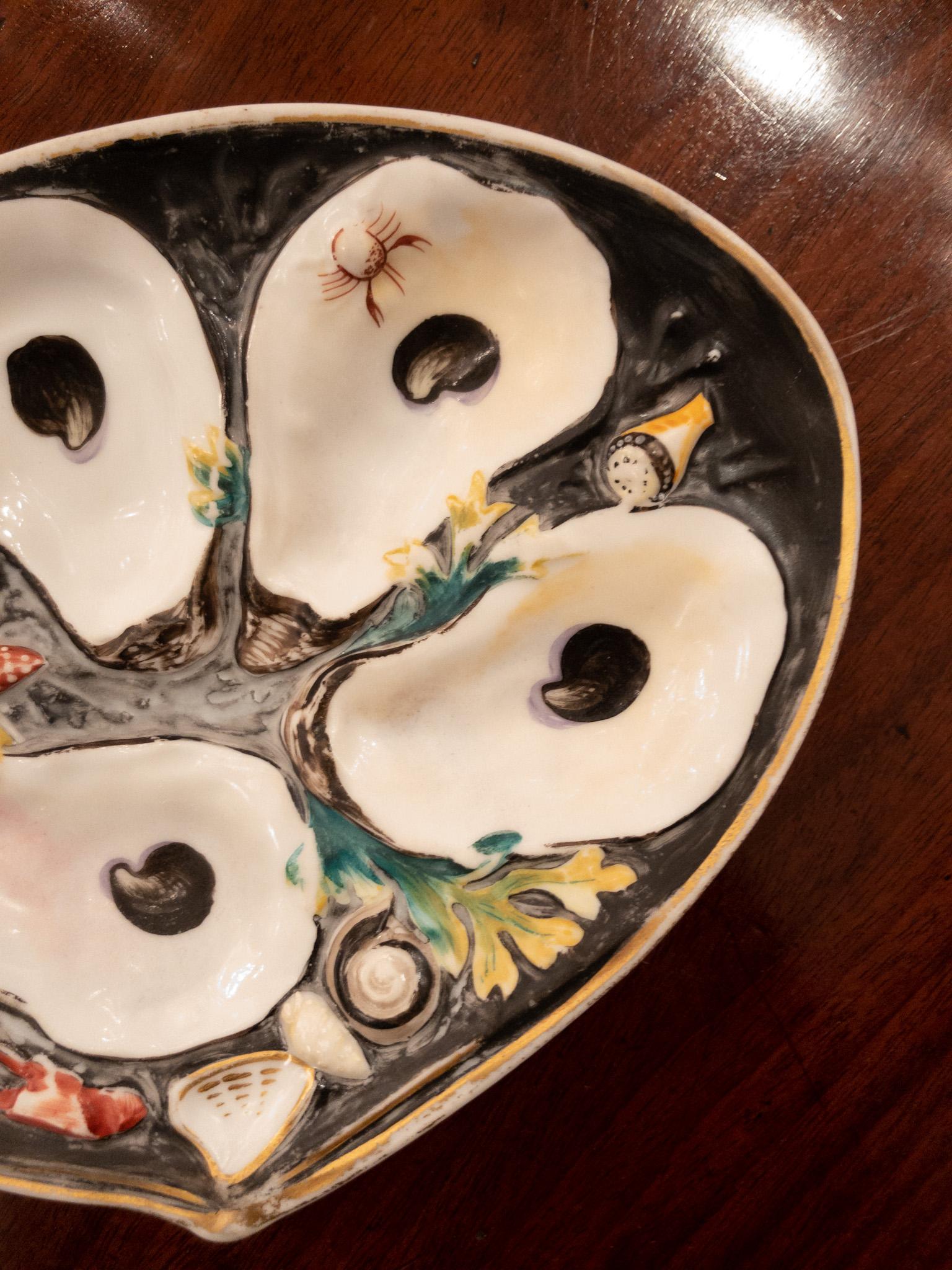 union porcelain works oyster plate