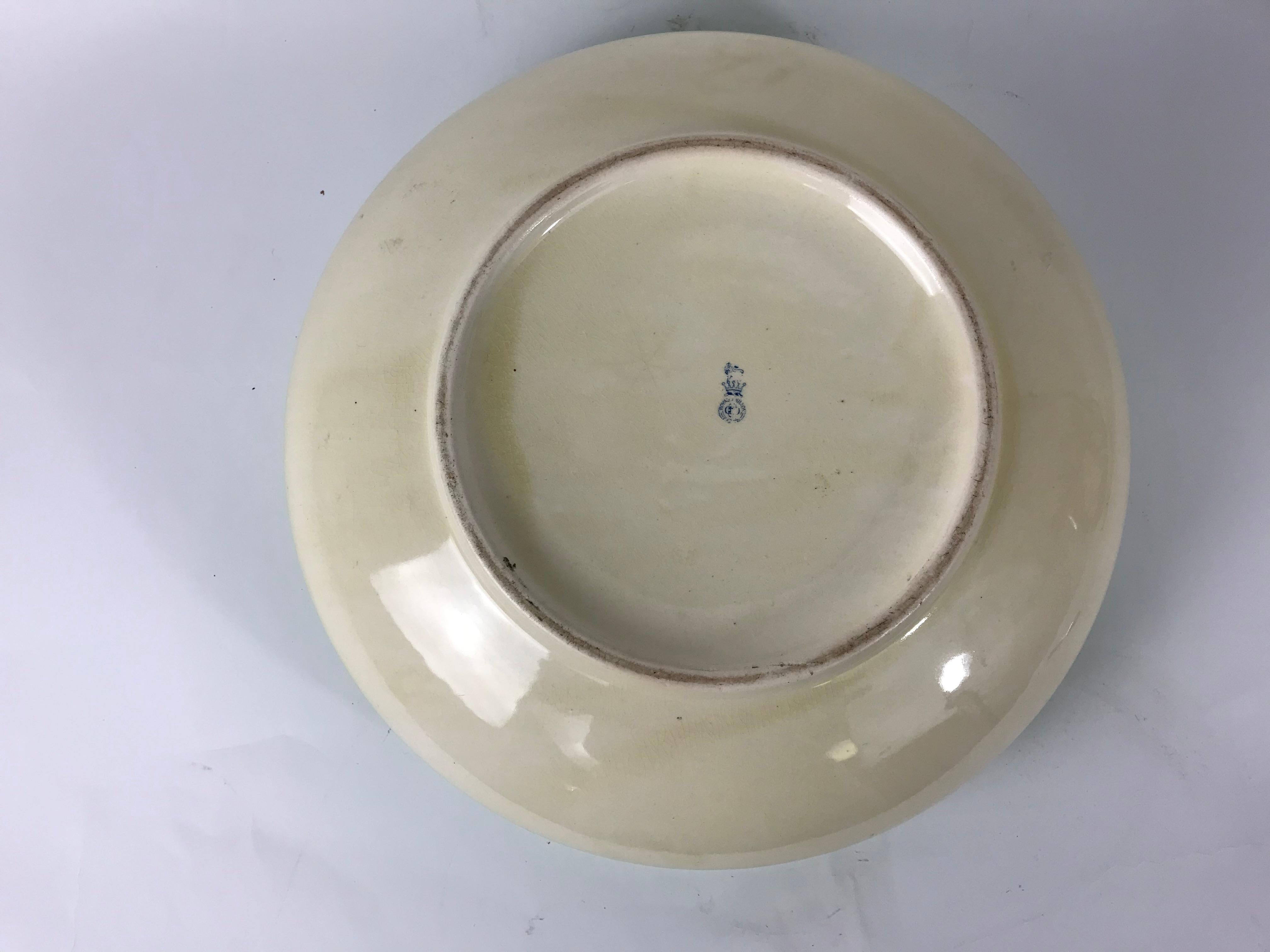 Pottery Rare Antique Art Nouveau 2-Piece Wash Set Bowl and Pitcher by Royal Doulton For Sale