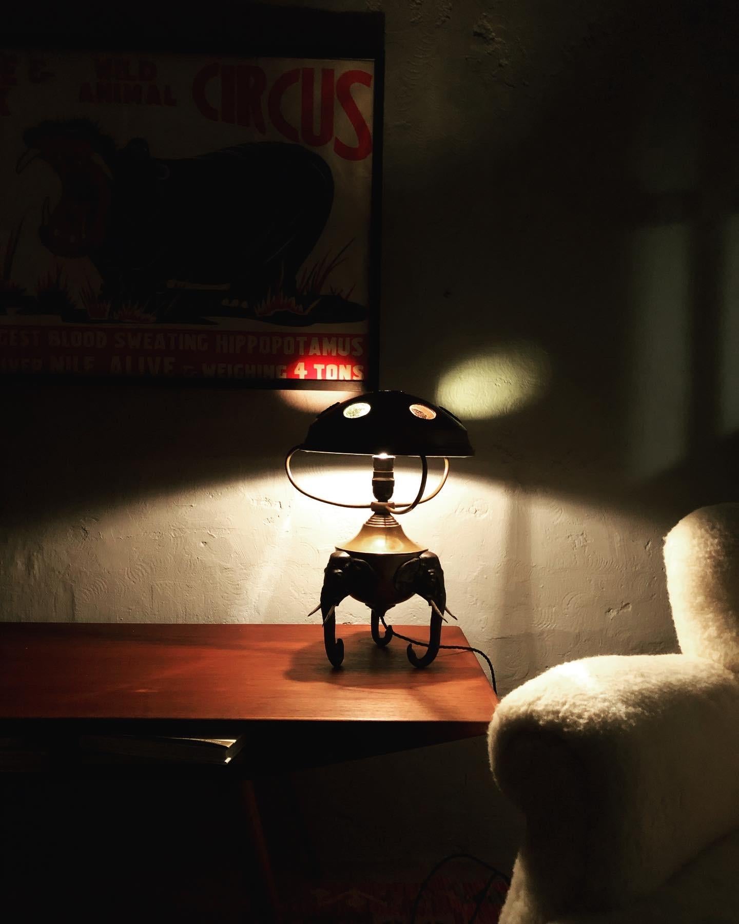 elephant lampshade