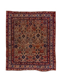 Rare Antique Bakshayesh Heriz, Circa late 1800's